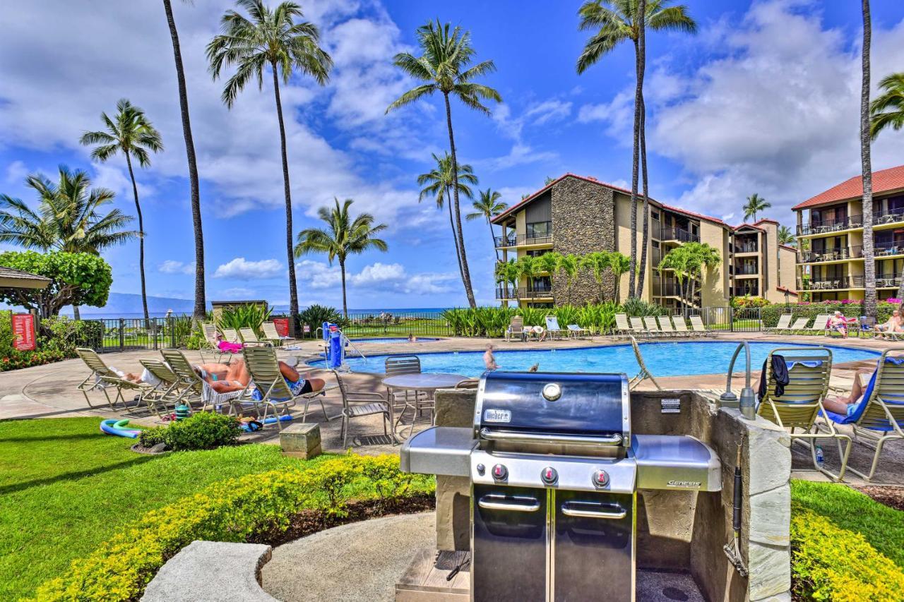 Lahaina Resort Retreat With Pool And Ocean Views! Kahana Kültér fotó